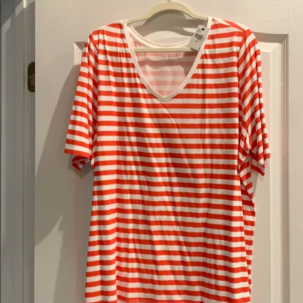 Modest Sleeve V Neck Tee